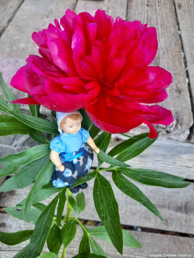 Девочка-незабудка — Советские винтажные куклы (СССР): Ленигрушка