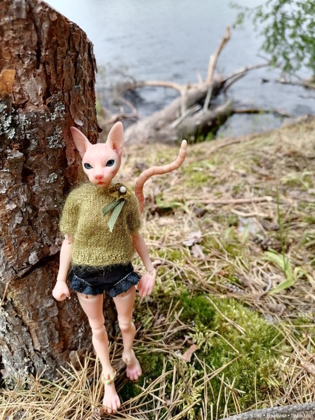 Кошечка — Домашние фото авторских кукол: личные коллекции