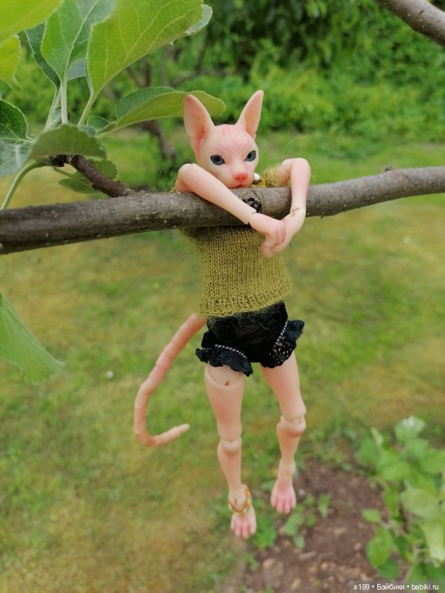 Кошечка — Домашние фото авторских кукол: личные коллекции (фото 10)