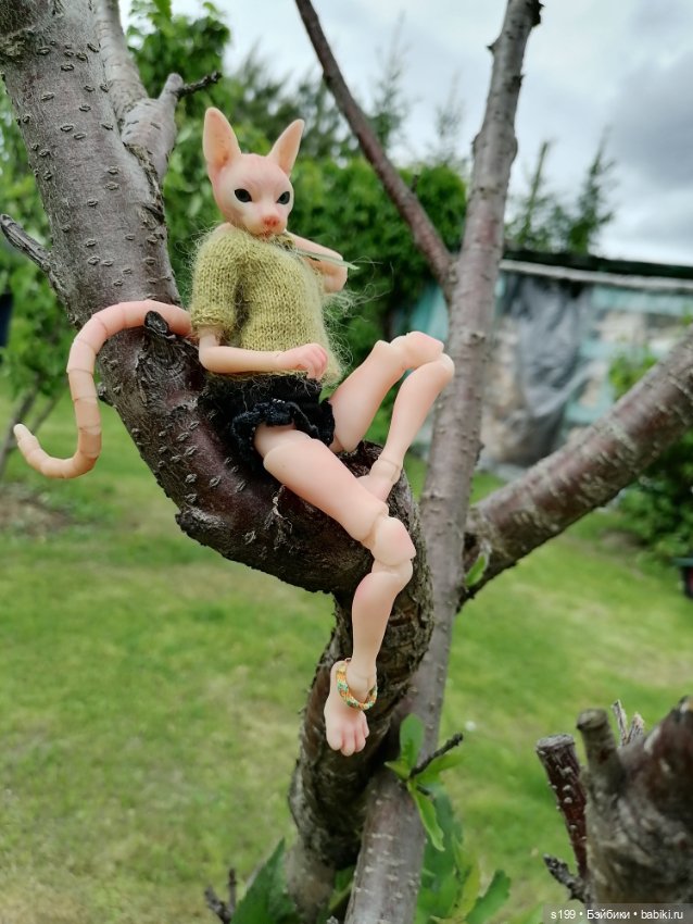 Кошечка — Домашние фото авторских кукол: личные коллекции (фото 8)