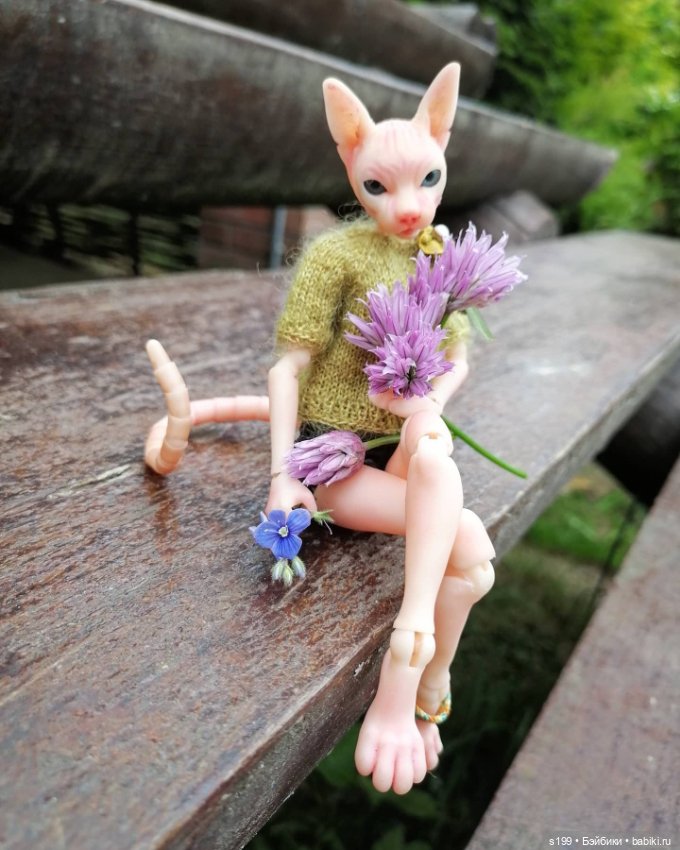 Кошечка — Домашние фото авторских кукол: личные коллекции (фото 2)