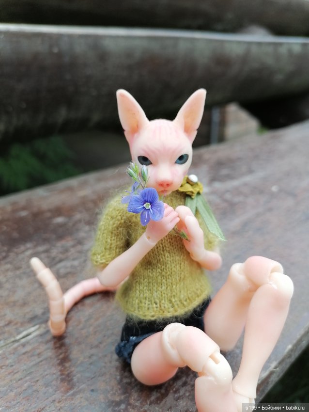 Кошечка — Домашние фото авторских кукол: личные коллекции (фото 5)
