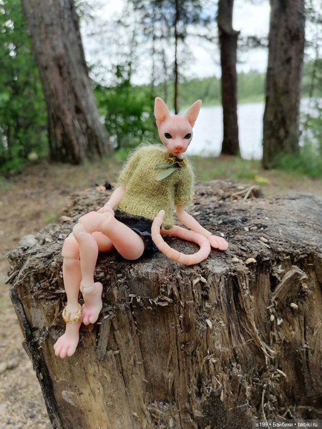 Кошечка — Домашние фото авторских кукол: личные коллекции