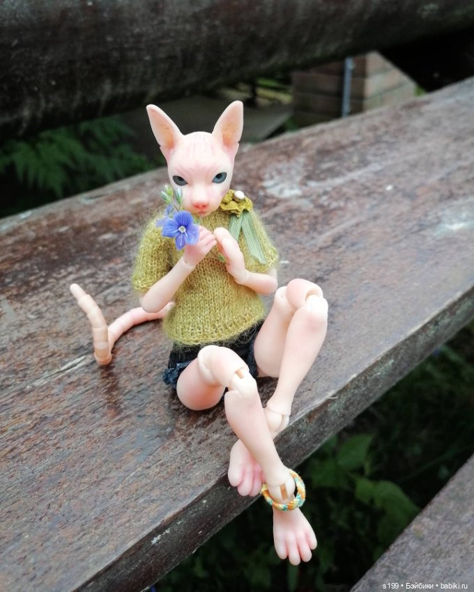 Кошечка — Домашние фото авторских кукол: личные коллекции (фото 3)