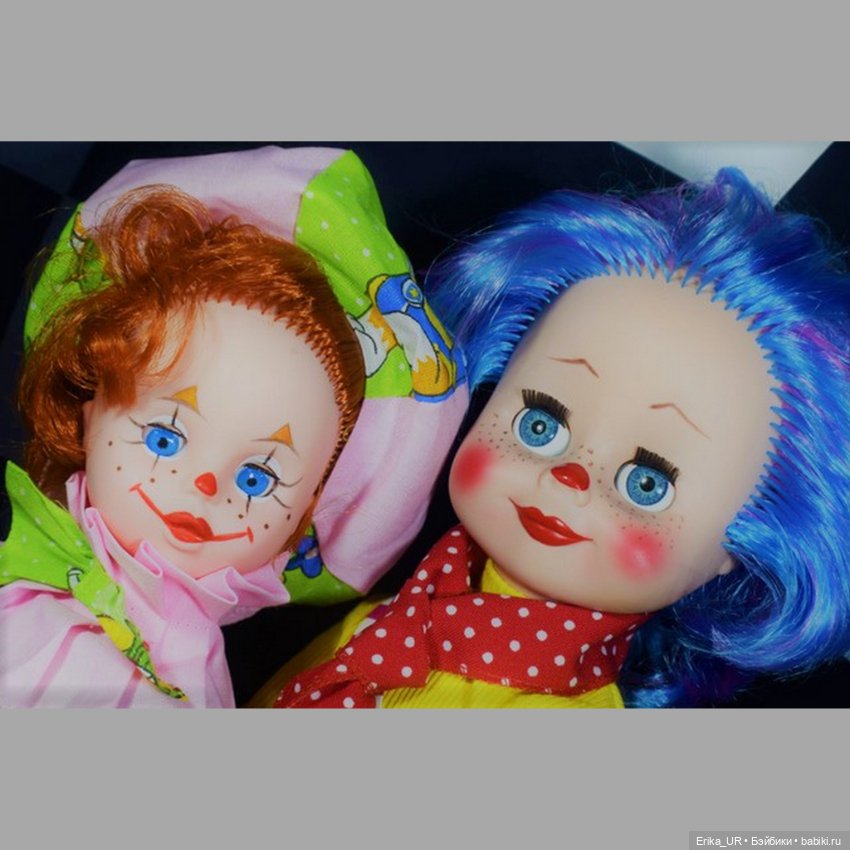 Перепись КуклоНаселения. Куклы-клоуны. Часть 3: Современные куклы и игрушки