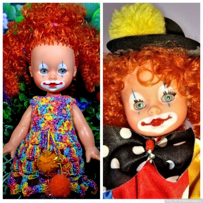 Перепись КуклоНаселения. Куклы-клоуны. Часть 2: Винтаж (в основном)