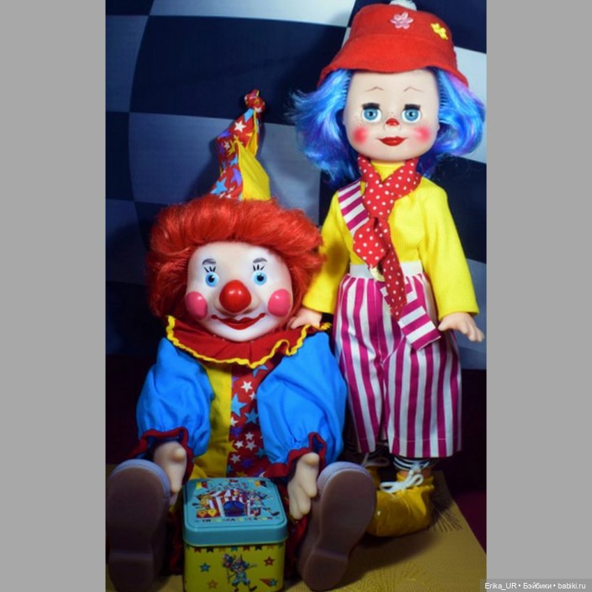Перепись КуклоНаселения. Куклы-клоуны. Часть 3: Современные куклы и игрушки