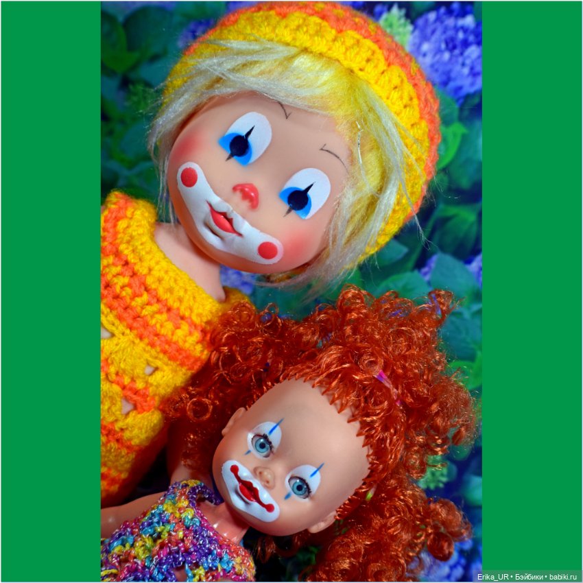 Перепись КуклоНаселения. Куклы-клоуны. Часть 2: Винтаж (в основном)