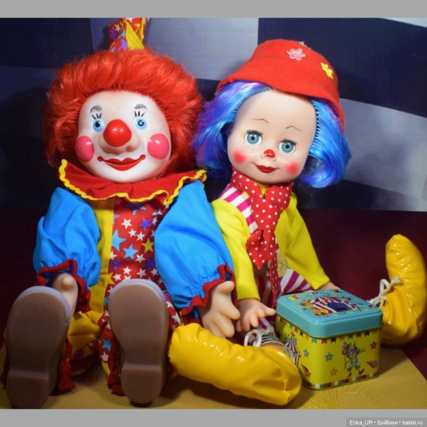 Перепись КуклоНаселения. Куклы-клоуны. Часть 3: Современные куклы и игрушки
