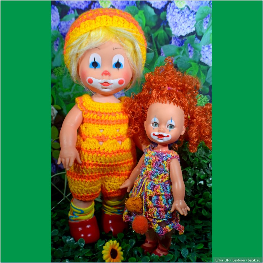 Перепись КуклоНаселения. Куклы-клоуны. Часть 2: Винтаж (в основном)