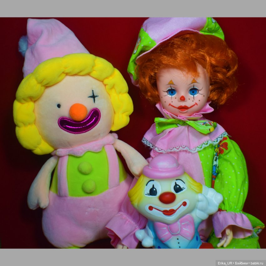 Перепись КуклоНаселения. Куклы-клоуны. Часть 3: Современные куклы и игрушки (фото 8)