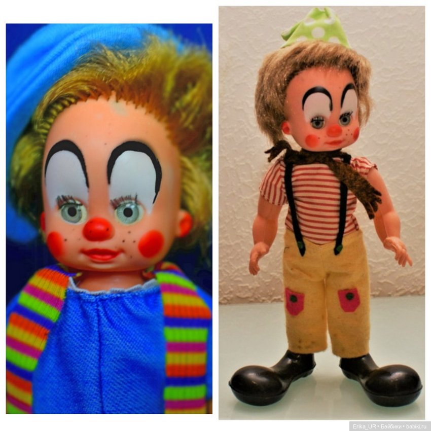 Перепись КуклоНаселения. Куклы-клоуны. Часть 2: Винтаж (в основном)