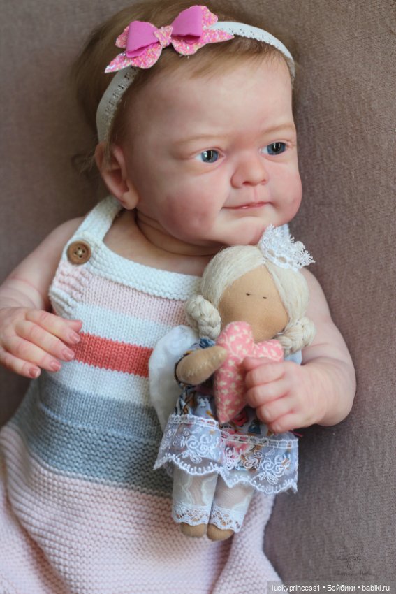 Сонечка, кукла реборн из молда Sanya by Gudrun Legler (фото 8)