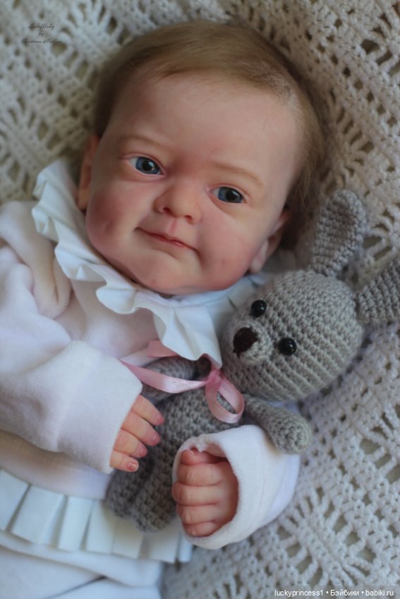 Сонечка, кукла реборн из молда Sanya by Gudrun Legler