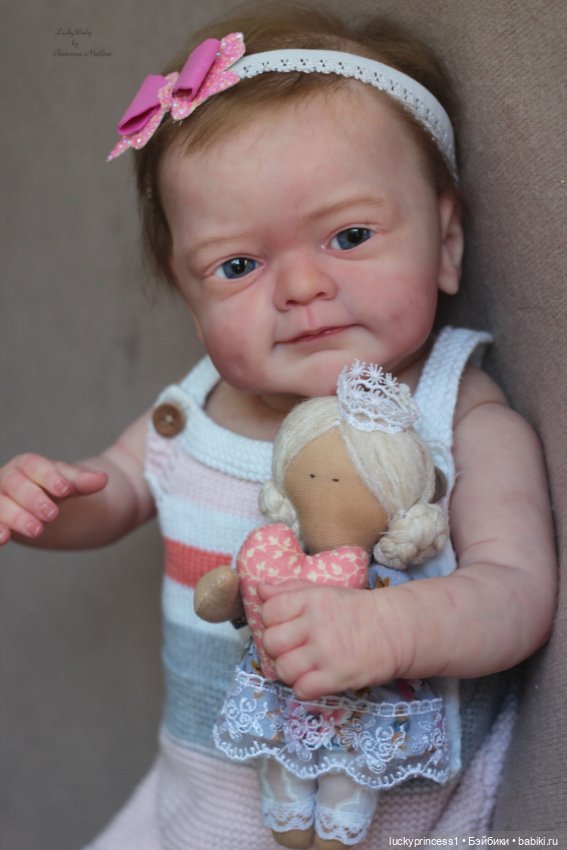 Сонечка, кукла реборн из молда Sanya by Gudrun Legler (фото 7)