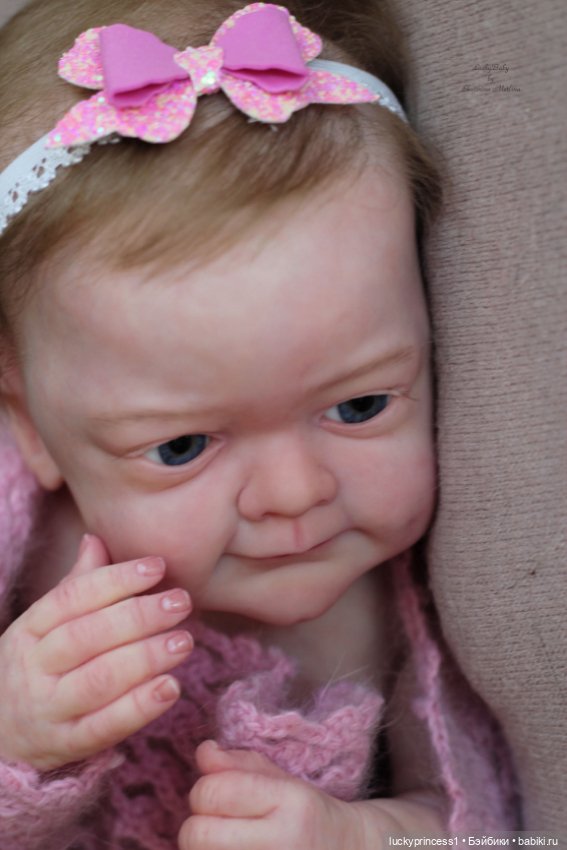 Сонечка, кукла реборн из молда Sanya by Gudrun Legler