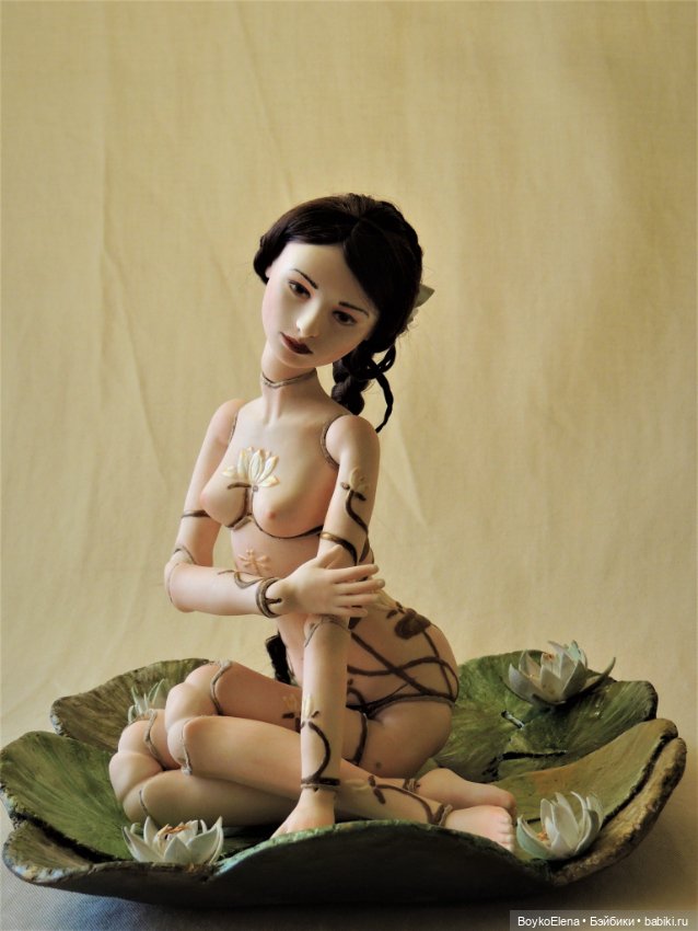 Лягушка — Авторские фарфоровые куклы (OOAK): ручная работа (фото 4)