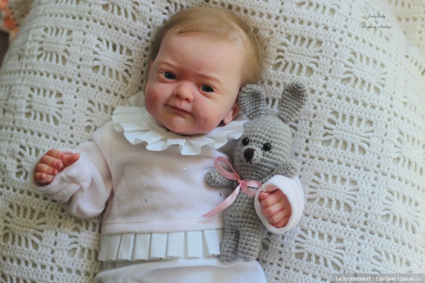 Сонечка, кукла реборн из молда Sanya by Gudrun Legler