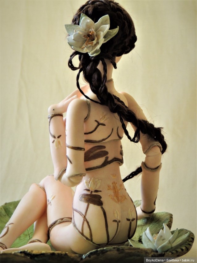 Лягушка — Авторские фарфоровые куклы (OOAK): ручная работа (фото 3)