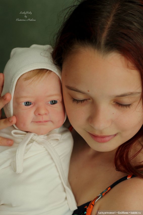 Сонечка, кукла реборн из молда Sanya by Gudrun Legler