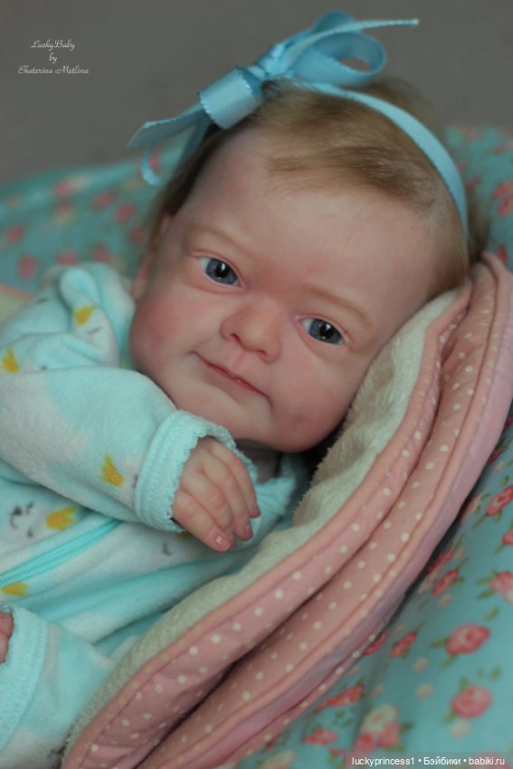 Сонечка, кукла реборн из молда Sanya by Gudrun Legler