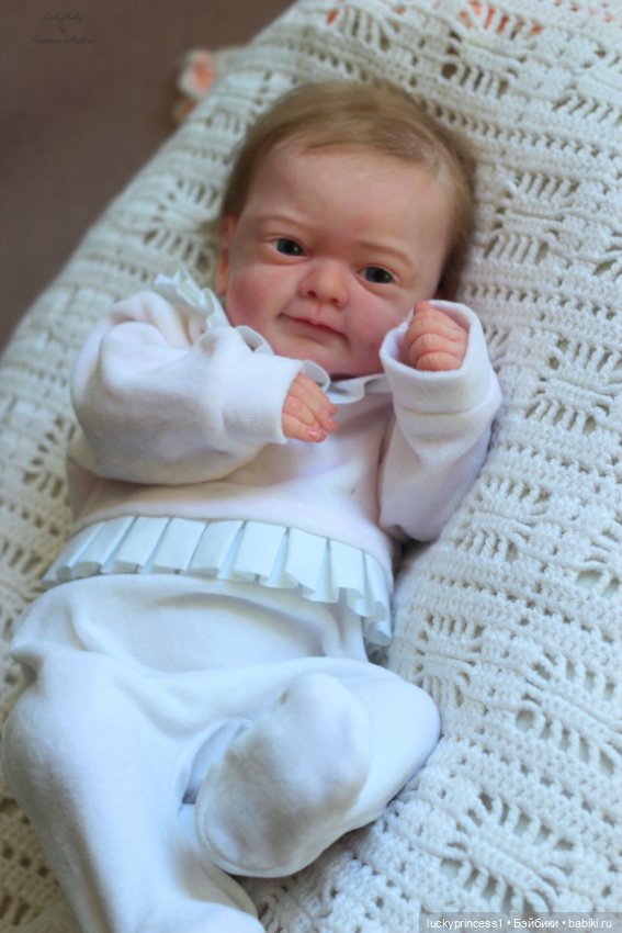 Сонечка, кукла реборн из молда Sanya by Gudrun Legler