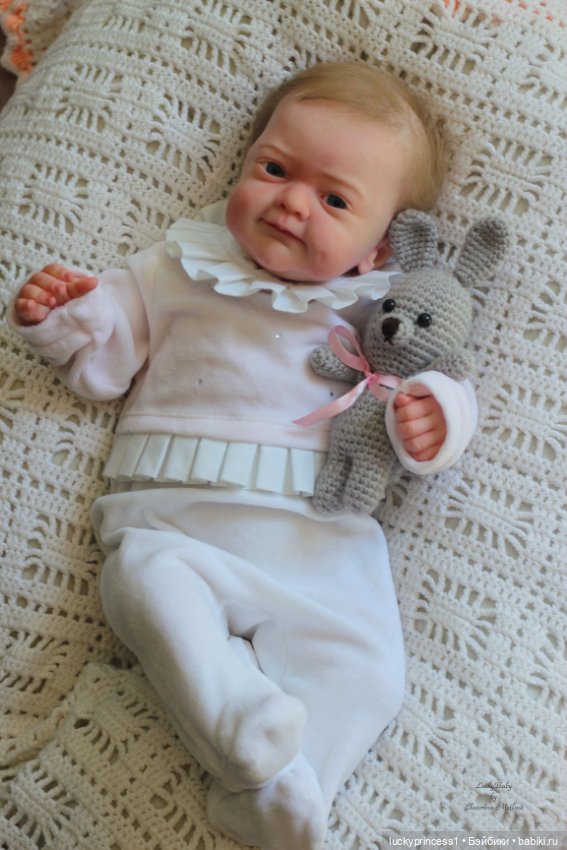 Сонечка, кукла реборн из молда Sanya by Gudrun Legler