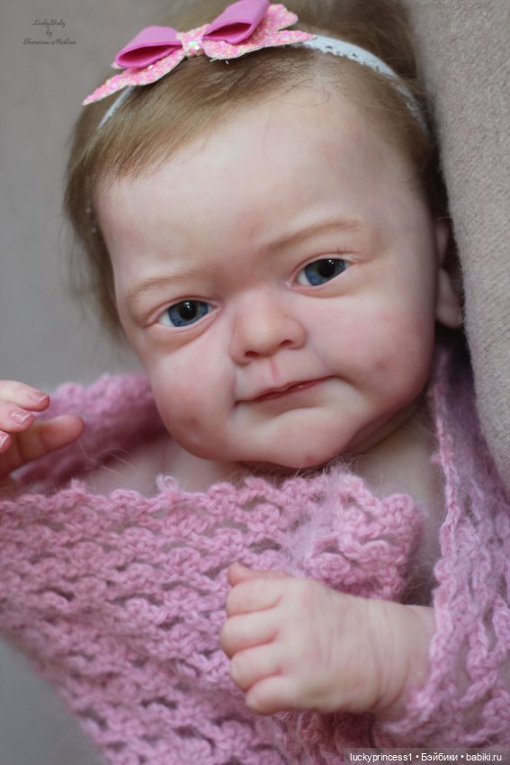 Сонечка, кукла реборн из молда Sanya by Gudrun Legler