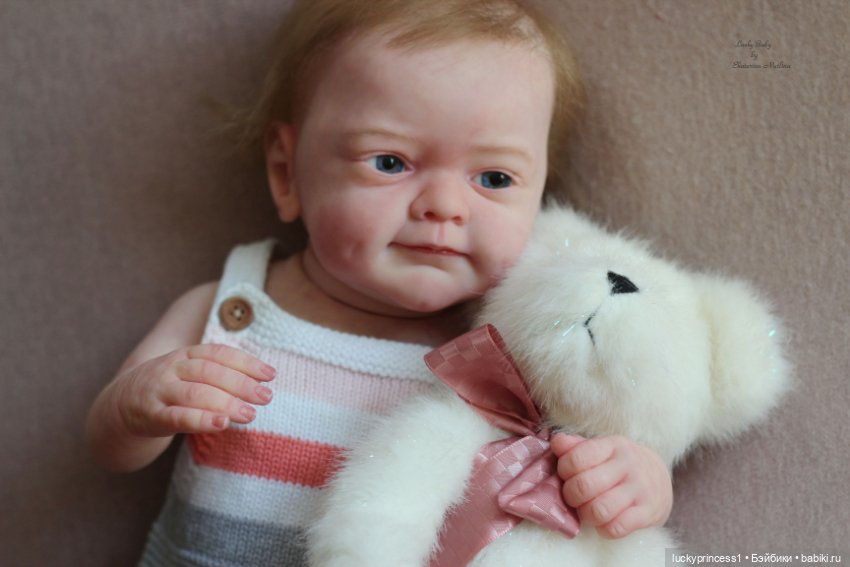 Сонечка, кукла реборн из молда Sanya by Gudrun Legler (фото 5)