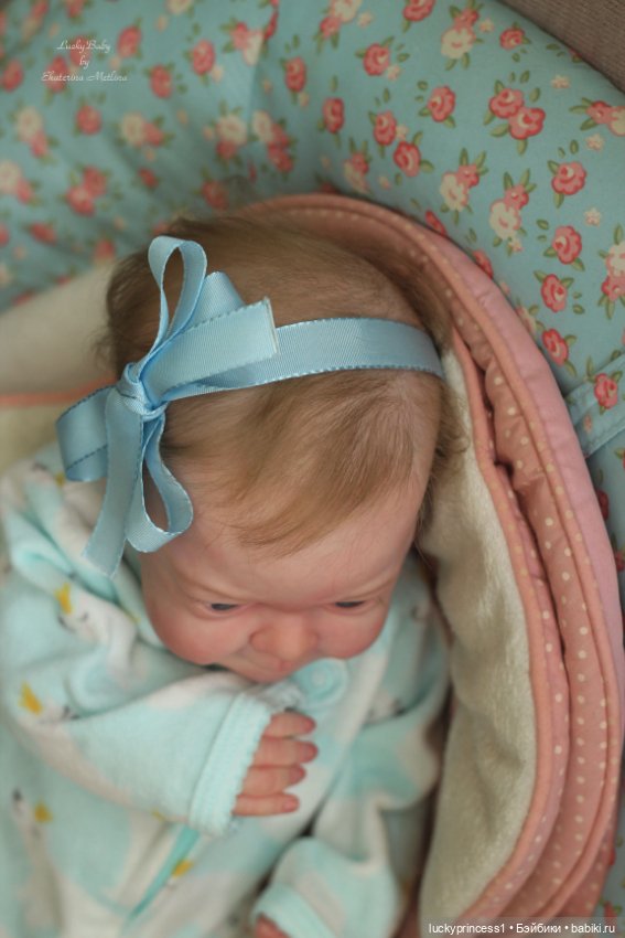 Сонечка, кукла реборн из молда Sanya by Gudrun Legler