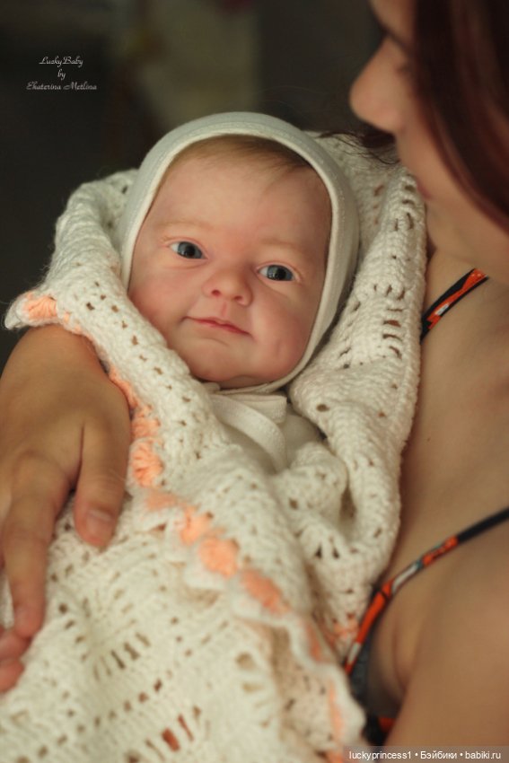 Сонечка, кукла реборн из молда Sanya by Gudrun Legler