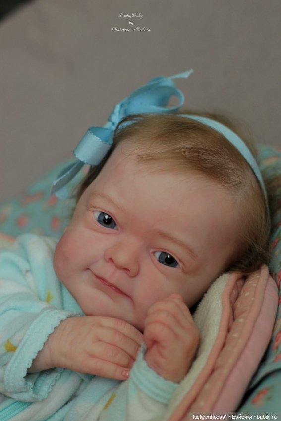 Сонечка, кукла реборн из молда Sanya by Gudrun Legler