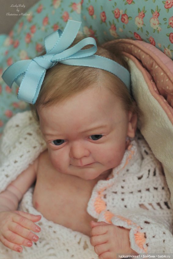 Сонечка, кукла реборн из молда Sanya by Gudrun Legler