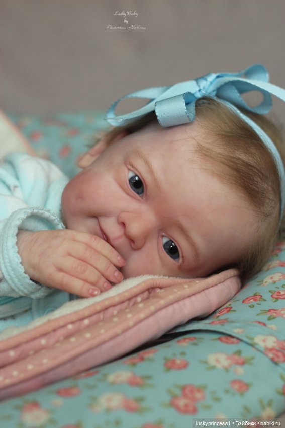 Сонечка, кукла реборн из молда Sanya by Gudrun Legler