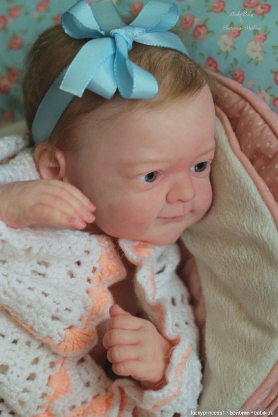 Сонечка, кукла реборн из молда Sanya by Gudrun Legler