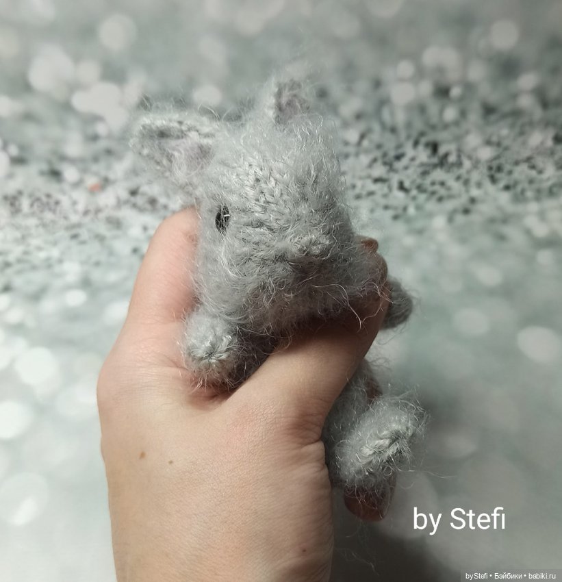Новый кролик. Малышик — Вязаные игрушки и амигуруми: крючком (фото 5)