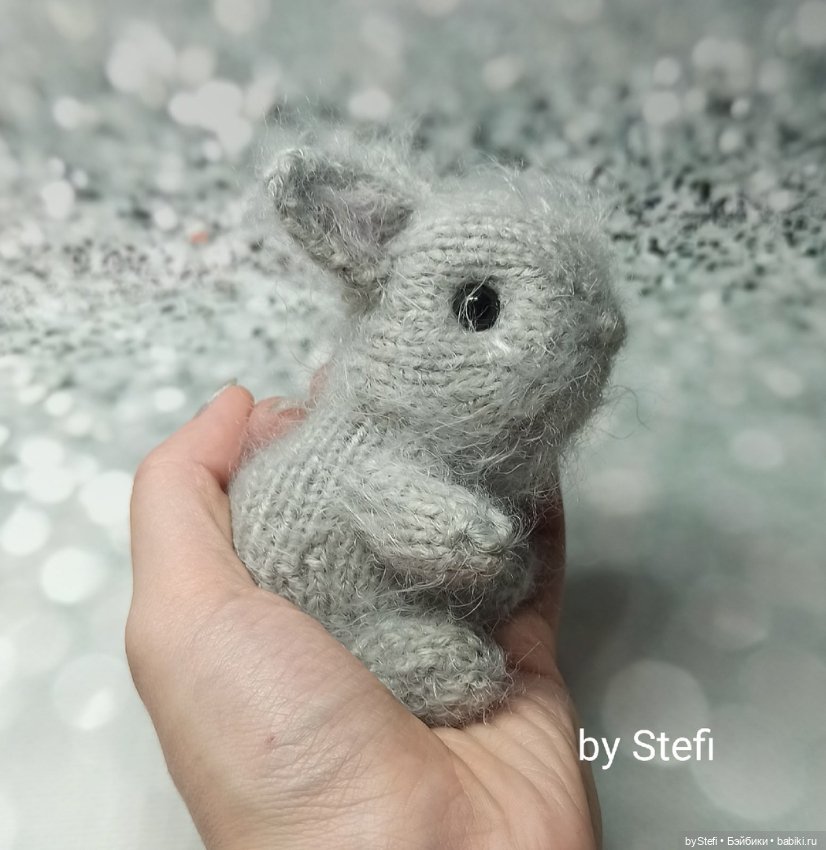 Новый кролик. Малышик — Вязаные игрушки и амигуруми: крючком (фото 3)