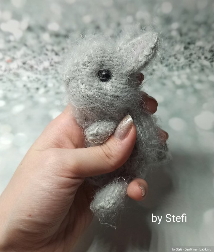 Новый кролик. Малышик — Вязаные игрушки и амигуруми: крючком (фото 7)