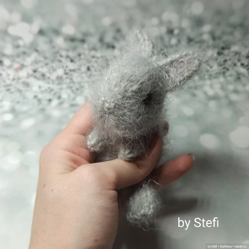 Новый кролик. Малышик — Вязаные игрушки и амигуруми: крючком (фото 8)