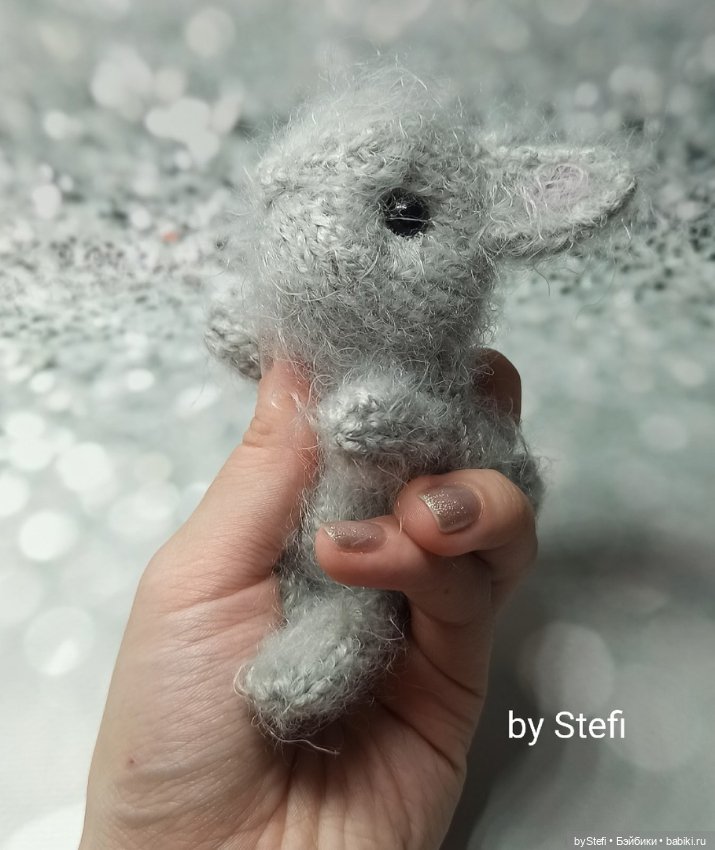 Новый кролик. Малышик — Вязаные игрушки и амигуруми: крючком
