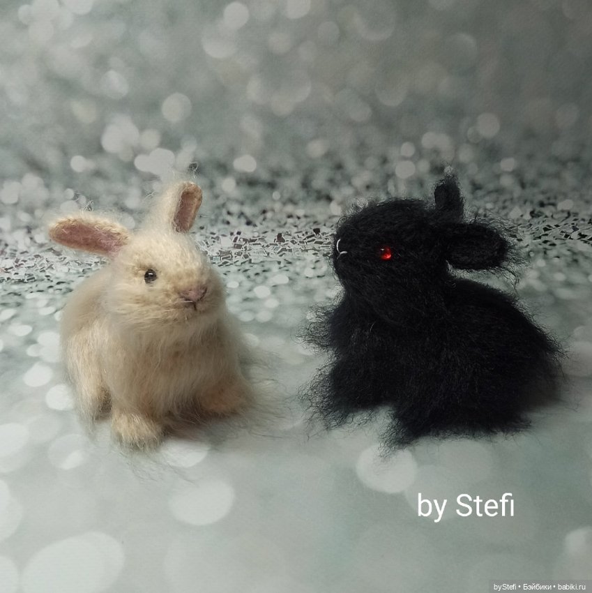 Новые кролики — Вязаные игрушки и амигуруми: крючком (фото 6)