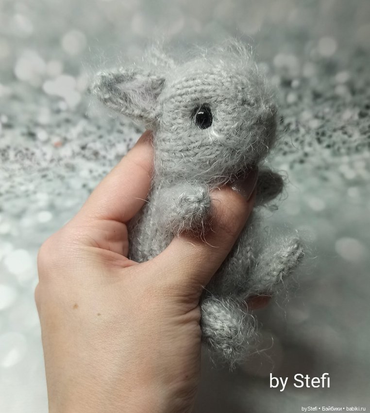 Новый кролик. Малышик — Вязаные игрушки и амигуруми: крючком (фото 4)
