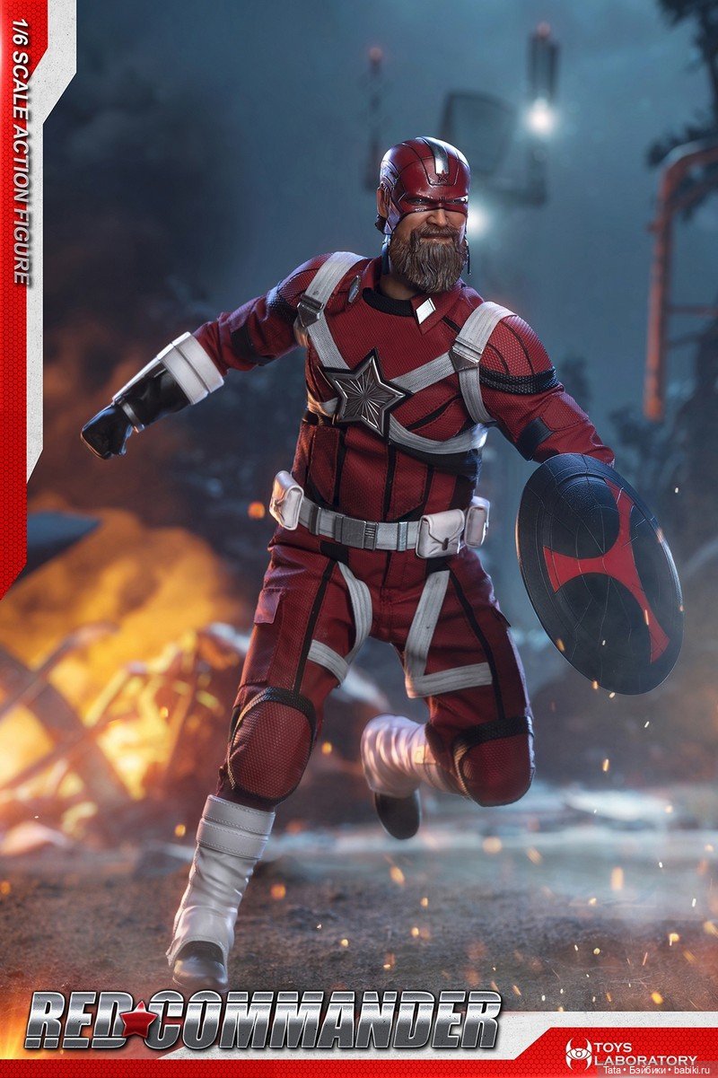 Студия Toys Laboratory - Красный Страж формата 1/6 по мотивам "Черной Вдовы" (фото 6)