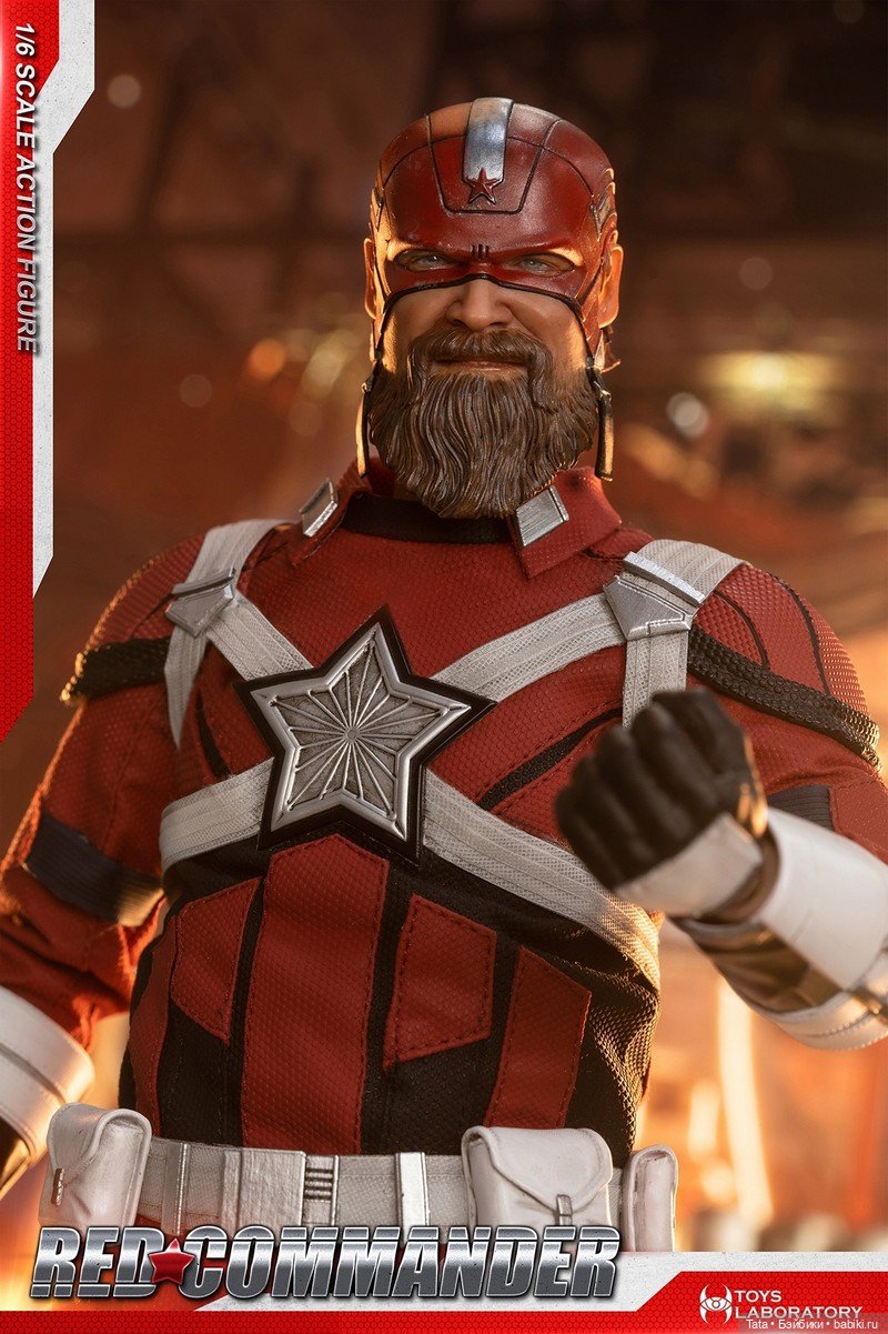 Студия Toys Laboratory - Красный Страж формата 1/6 по мотивам "Черной Вдовы" (фото 5)