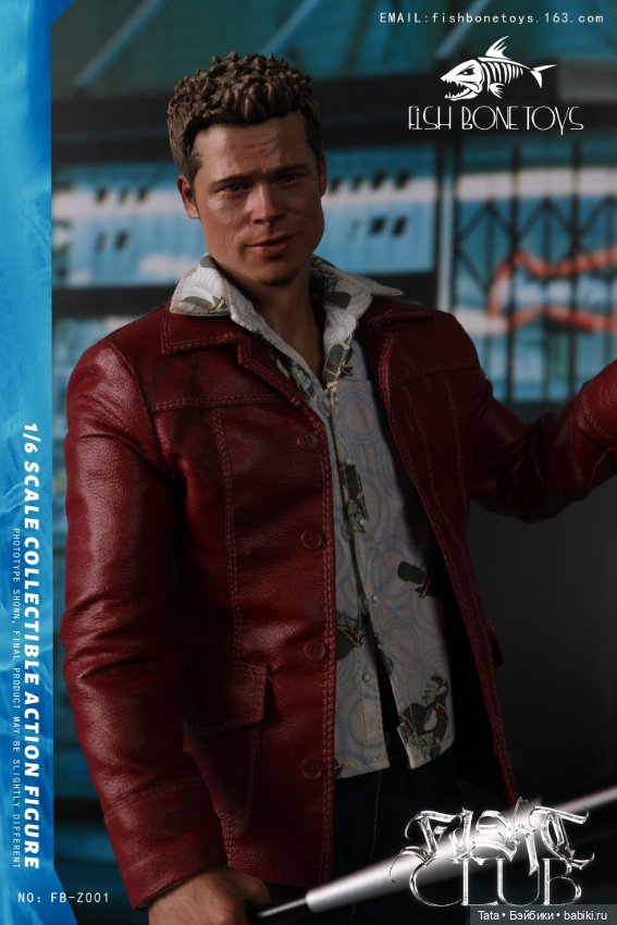 Fish bonetoys - Тайлер Дерден формата 1/6 по мотивам "Бойцовского Клуба" (фото 2)