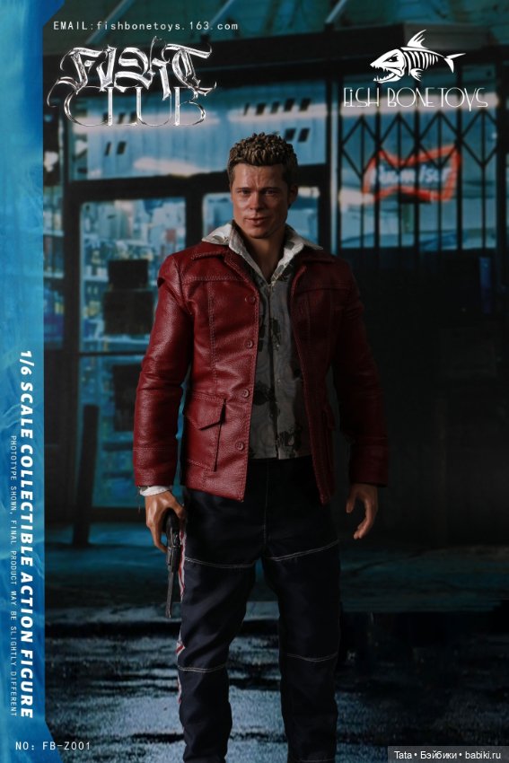 Fish bonetoys - Тайлер Дерден формата 1/6 по мотивам "Бойцовского Клуба" (фото 4)