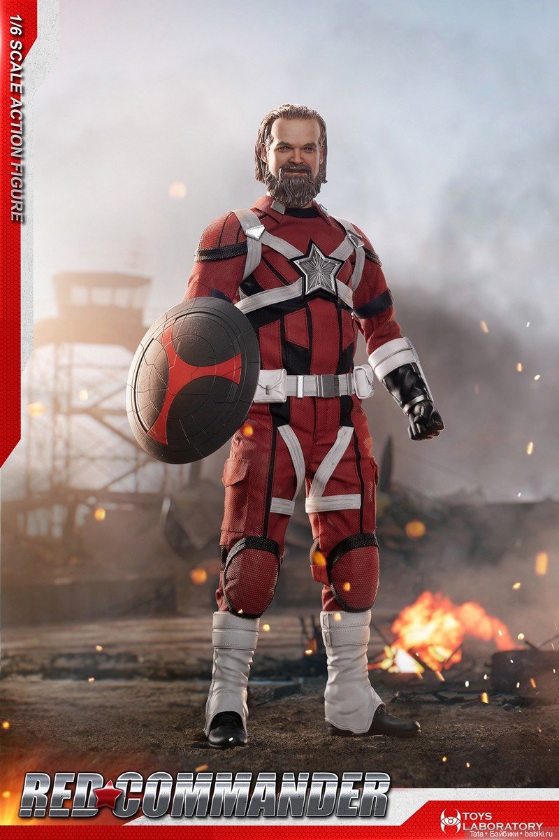 Студия Toys Laboratory - Красный Страж формата 1/6 по мотивам "Черной Вдовы" (фото 3)