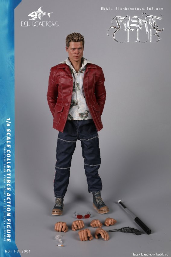 Fish bonetoys - Тайлер Дерден формата 1/6 по мотивам "Бойцовского Клуба" (фото 3)