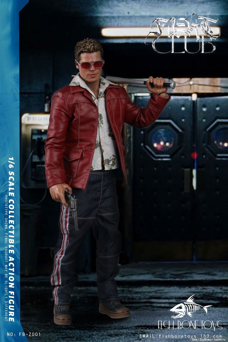 Fish bonetoys - Тайлер Дерден формата 1/6 по мотивам "Бойцовского Клуба"