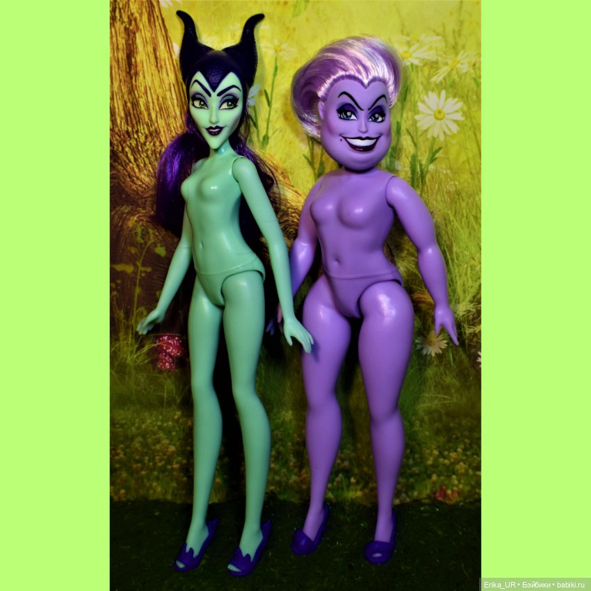 Перепись КуклоНаселения. 2 злодейские красавицы или 2 харизматичные злодейки